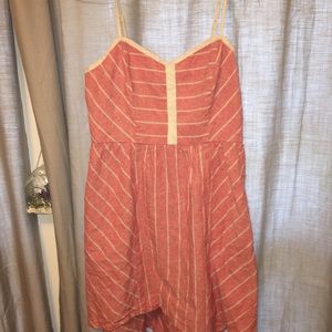 Cope pink and white dress